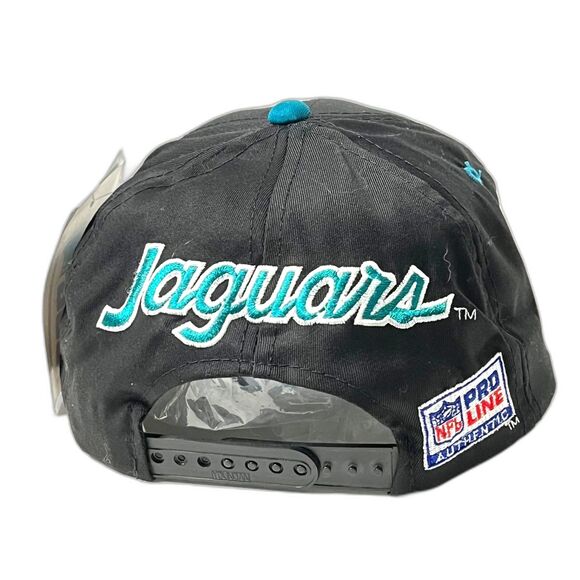 Jacksonville Jaguars Vintage 90s Sports Specialties Banned  Jacksonville Jaguars Vintage 90s Sports Specialties Banned Logo Snapback Hat NWT